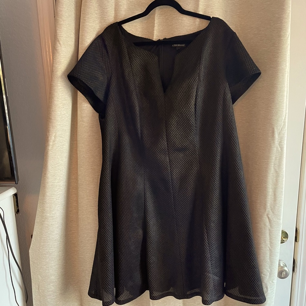 Lane Bryant Short Sleeved Party Dress